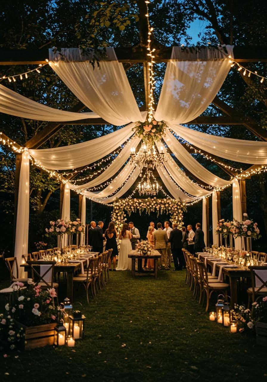Aestheic wedding decoration